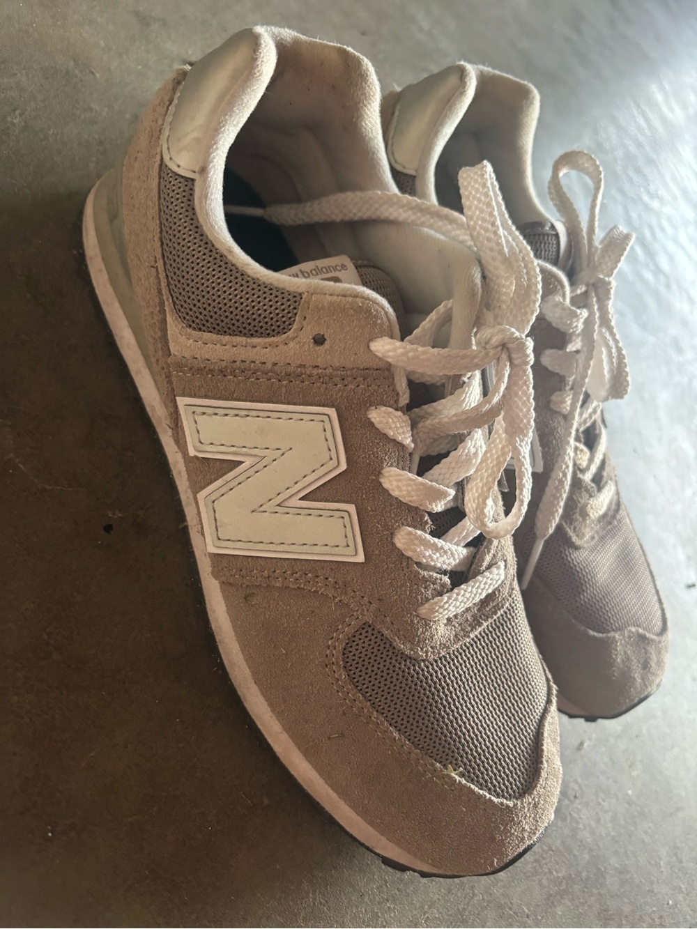 New Balance gray 574 Sneakers